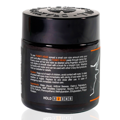 Crazy Bull Funky Head Matte Forming Paste back label