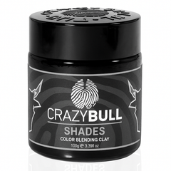 Crazy Bull Shades Color Blending Clay 100g bottle front label