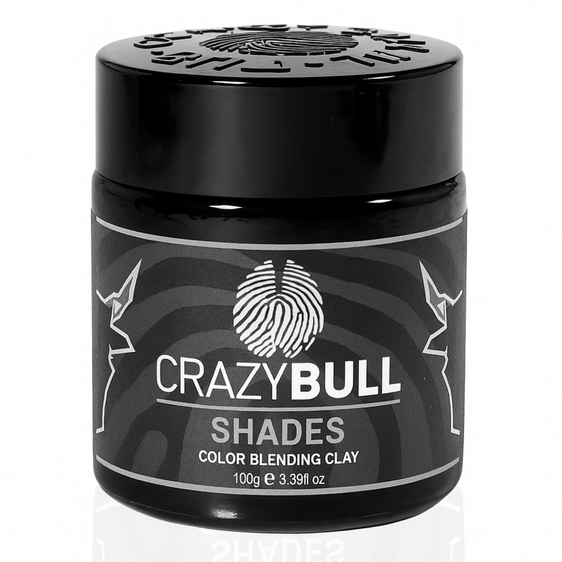Crazy Bull Shades Color Blending Clay 100g bottle front label