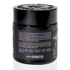 Crazy Bull Play Hard Strong Matte Paste 100g bottle back label