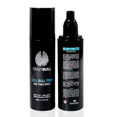 Crazy Bull Cool Bull Hair Tonic Spray 200ml bottle back label